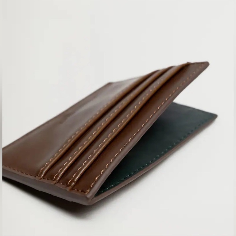 NWT Mango Brown Card Holder